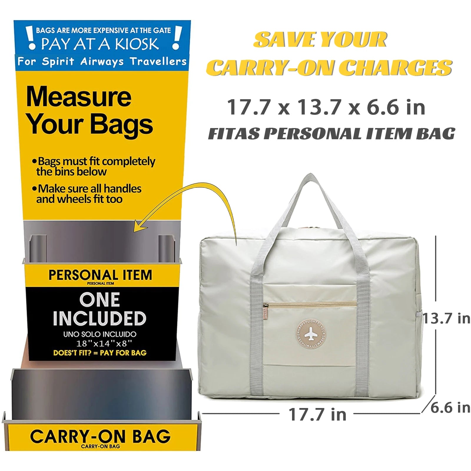 Lightweight Foldable Sports Duffle Bag