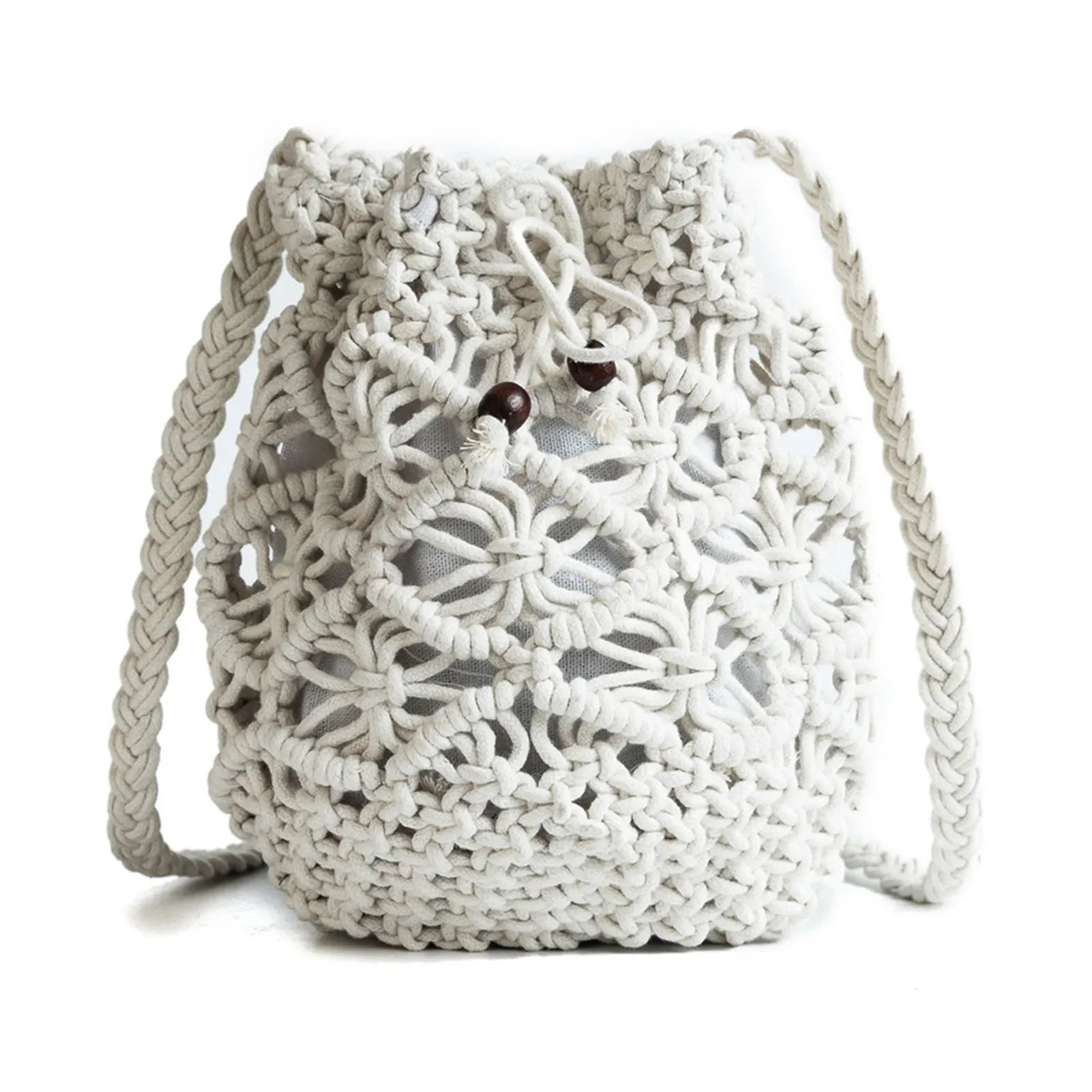 Handmade Women's Bucket Bag – Shoulder & Crossbody