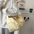 Canvas Shoulder Tote Bag