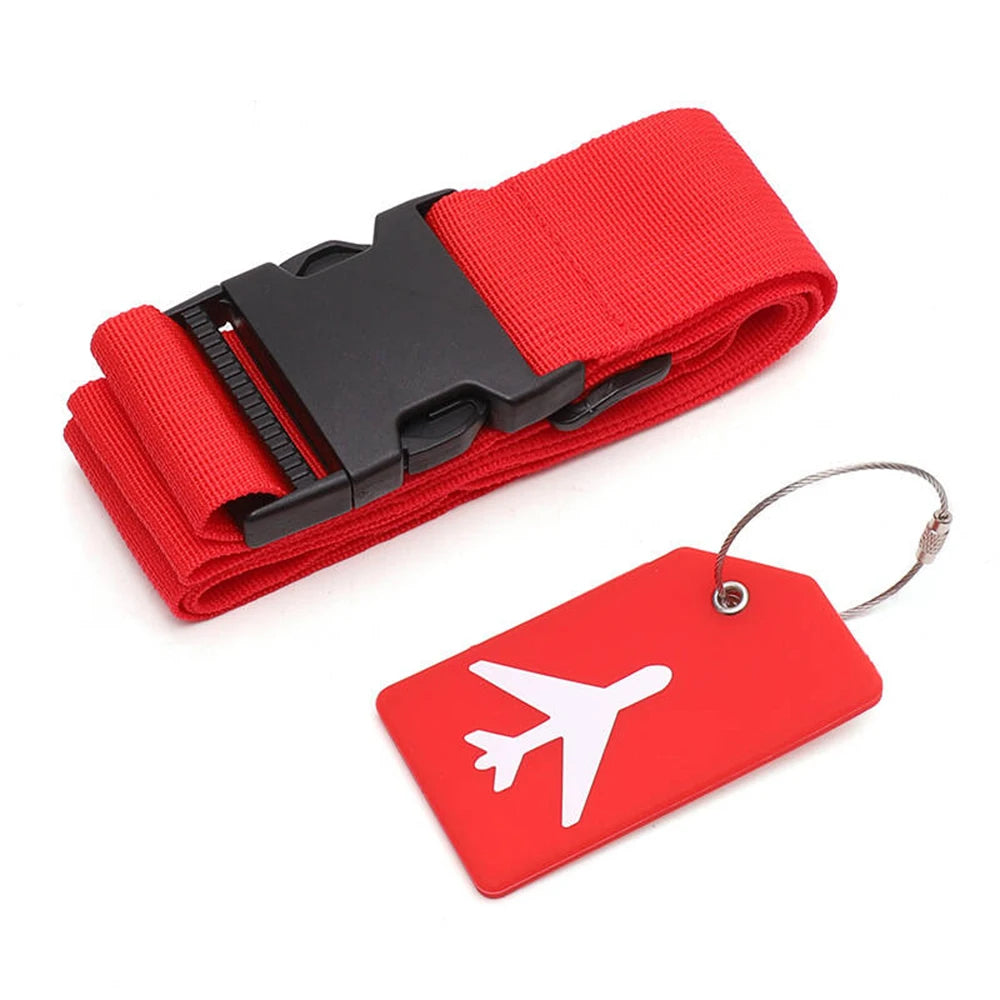 Adjustable Luggage Strap Set