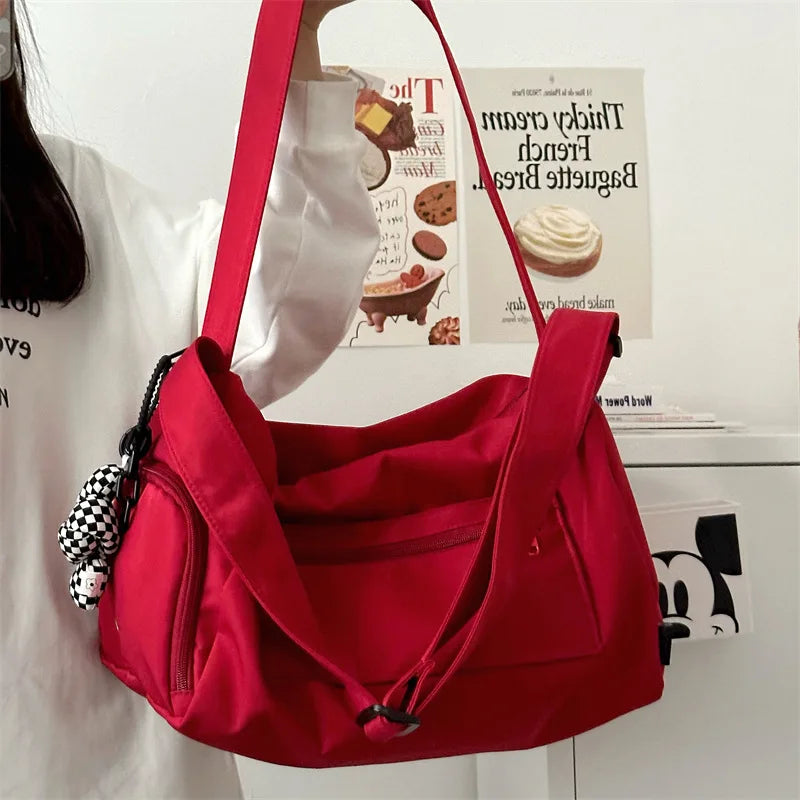 Canvas Shoulder Tote Bag