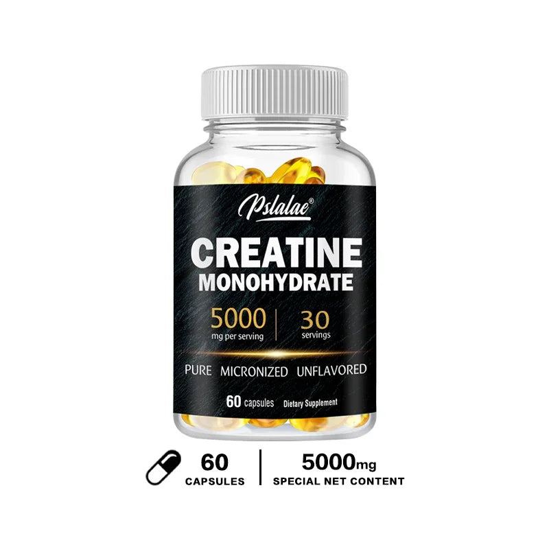 Creatine Monohydrate Powder - Strength, Endurance & Muscle Building