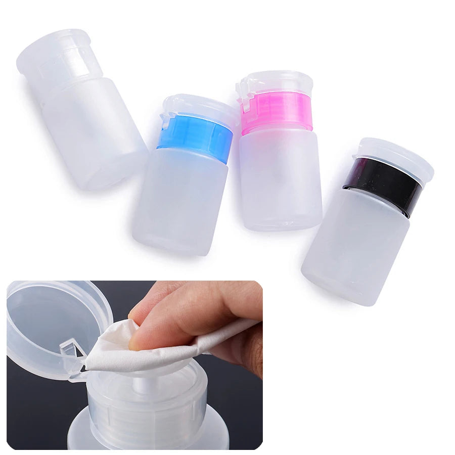 Empty 75ml Pump Dispenser for Nail Polish Remover