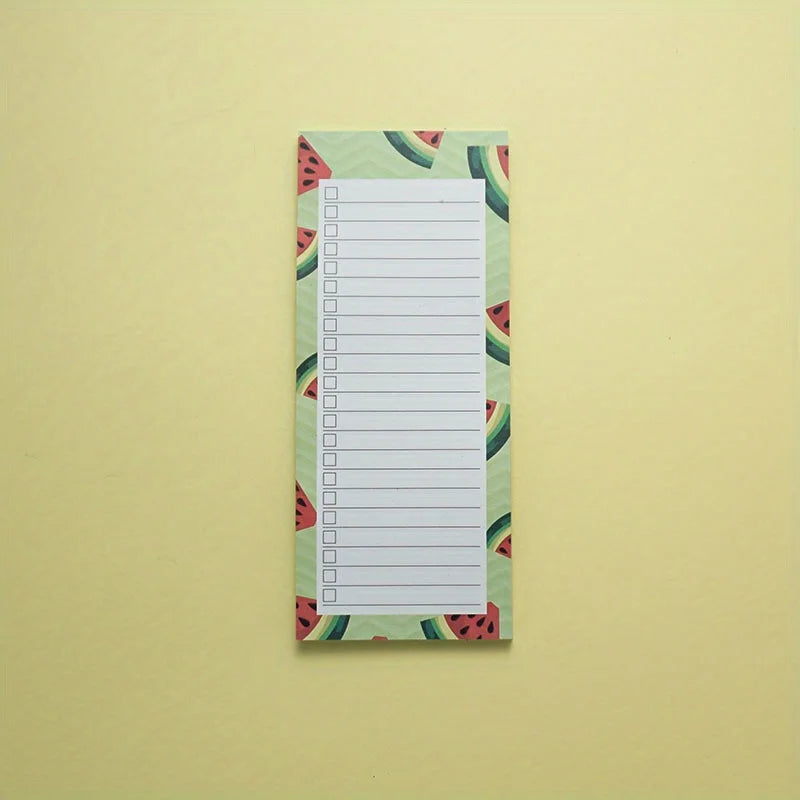 Magnetic Fridge Notepad – 50 Sheets, Grocery & To-Do List