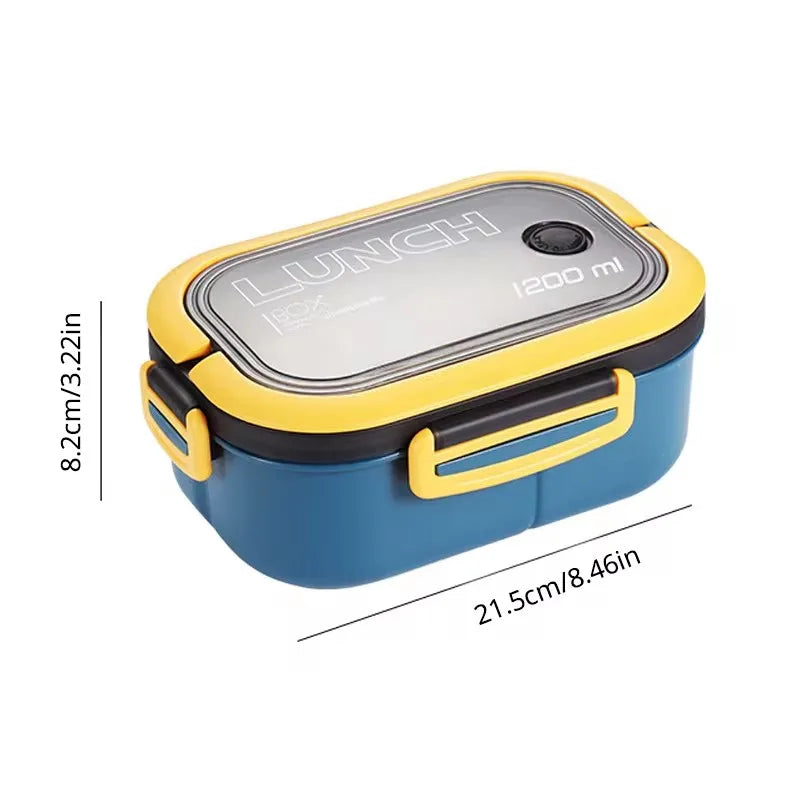 Lunch Box with Cutlery Set – Portable Meal Kit, Leakproof & BPA-Free