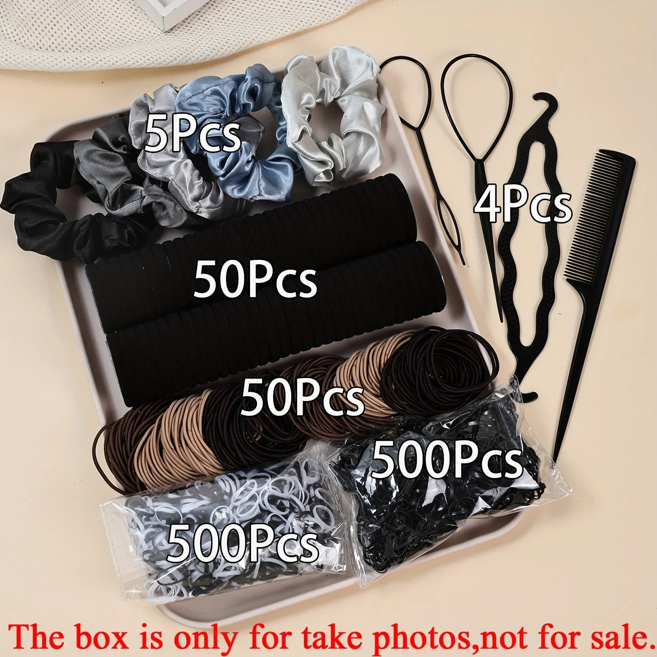 Hair Accessories Set (1109 pcs)