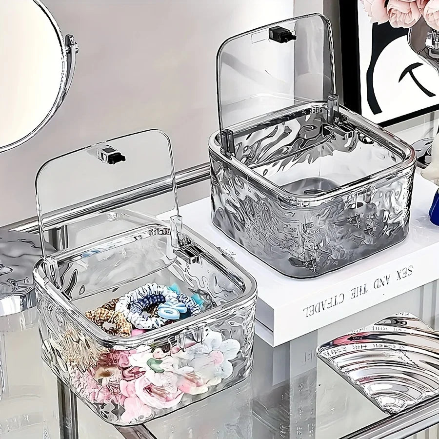 Clear Acrylic Hair Accessories Storage Box