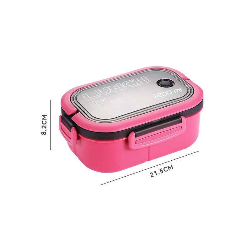 Lunch Box with Cutlery Set – Portable Meal Kit, Leakproof & BPA-Free