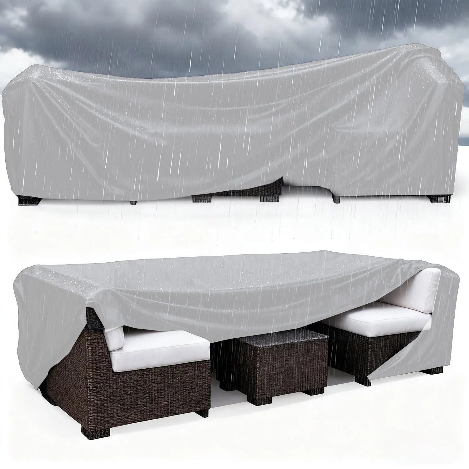 All-Season Outdoor Patio Furniture Covers – Waterproof & UV Resistant