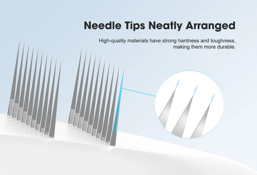 Microneedle Derma Stamp for Home Use – 0.25mm, Face & Scalp