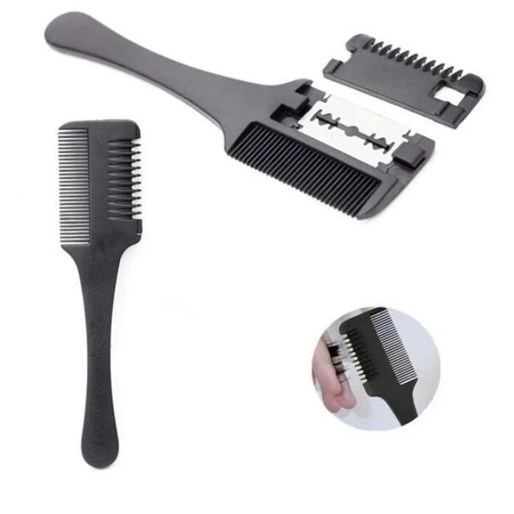 Razor Blade Hair Cutting Comb