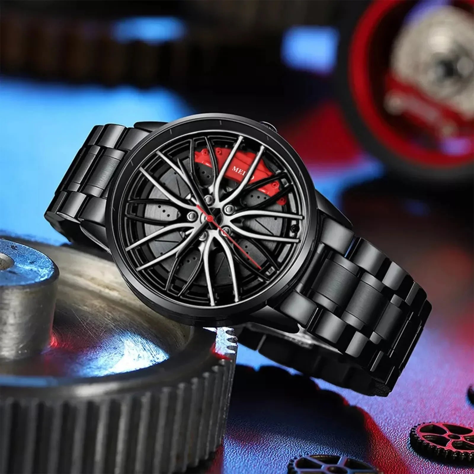 Waterproof Stainless-Steel Quartz Wristwatch for Men