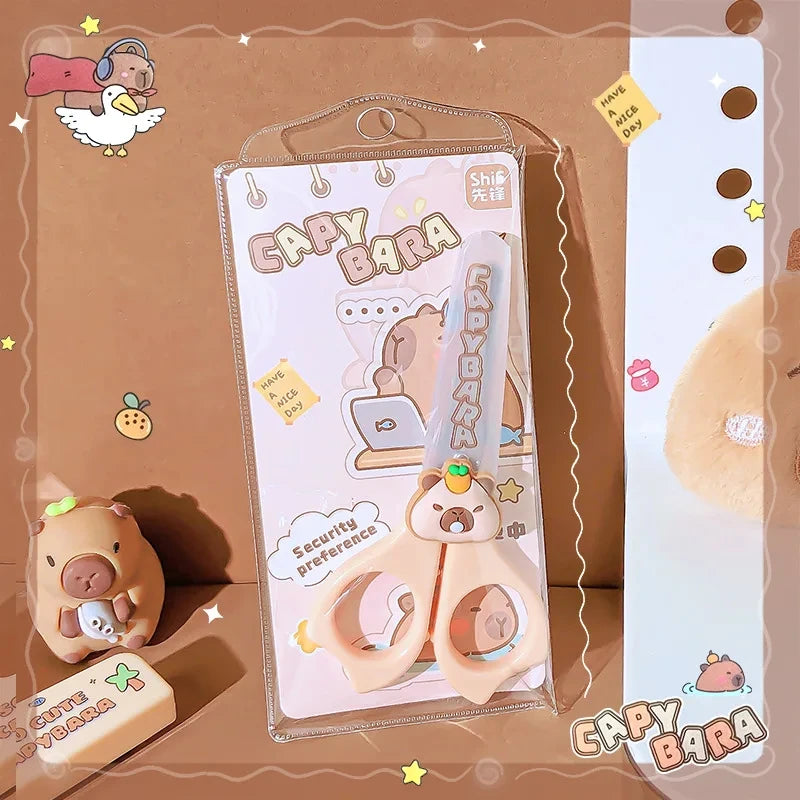 Capybara Mini Craft Scissors for Kids