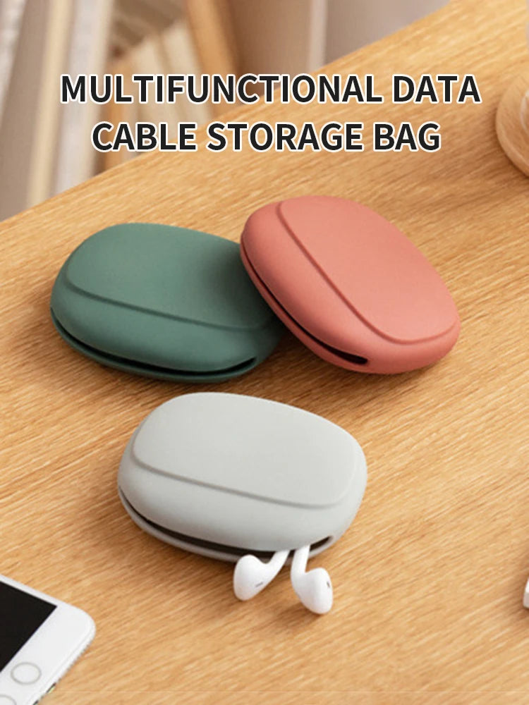 Silicone Cable Storage Bag