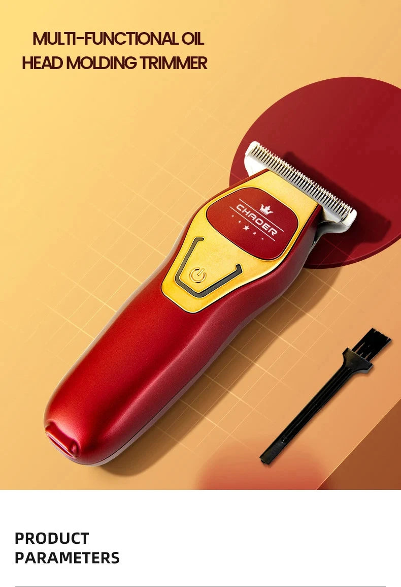 Mini Portable Rechargeable Electric Hair Clipper – Cordless Trimmer