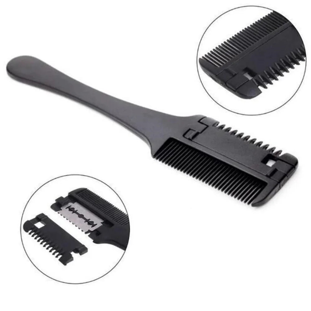 Razor Blade Hair Cutting Comb