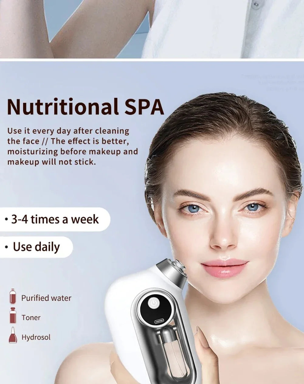 Skin Moisturizing Mist Sprayer