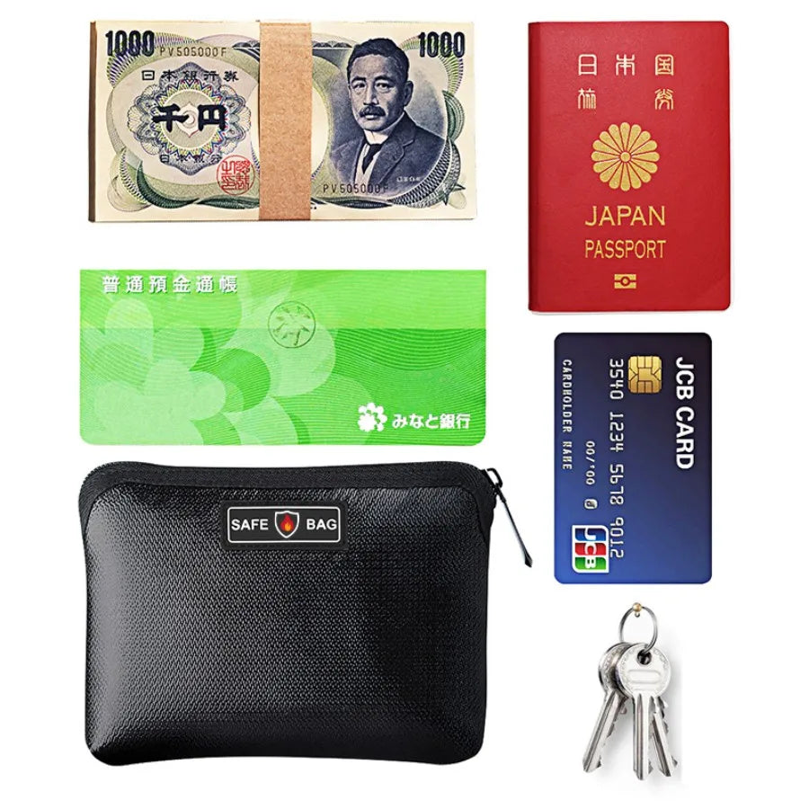 Fireproof Waterproof Document Bags - Liquid Silicone Material Heat Insulation