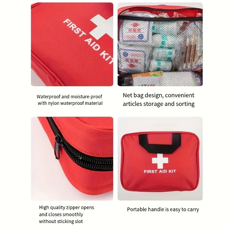 184-Piece Emergency First Aid Kit