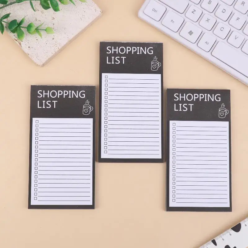 Magnetic Memo Pad – Fridge Shopping List Notepad