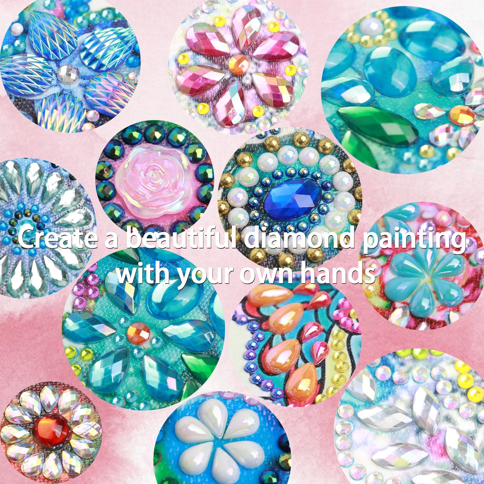 Diamond Art Painting Kit - DIY Gem Craft Set