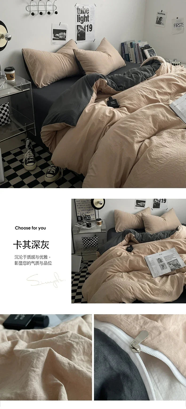 Duvet Cover with pillowcases and sheet