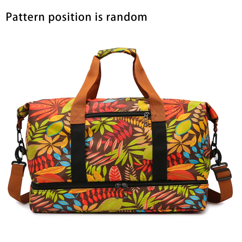 Sports Fitness Bag with Dry-Wet Separation
