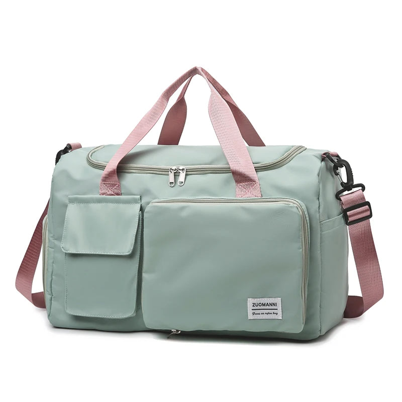 Duffle Bag with Shoe Compartment