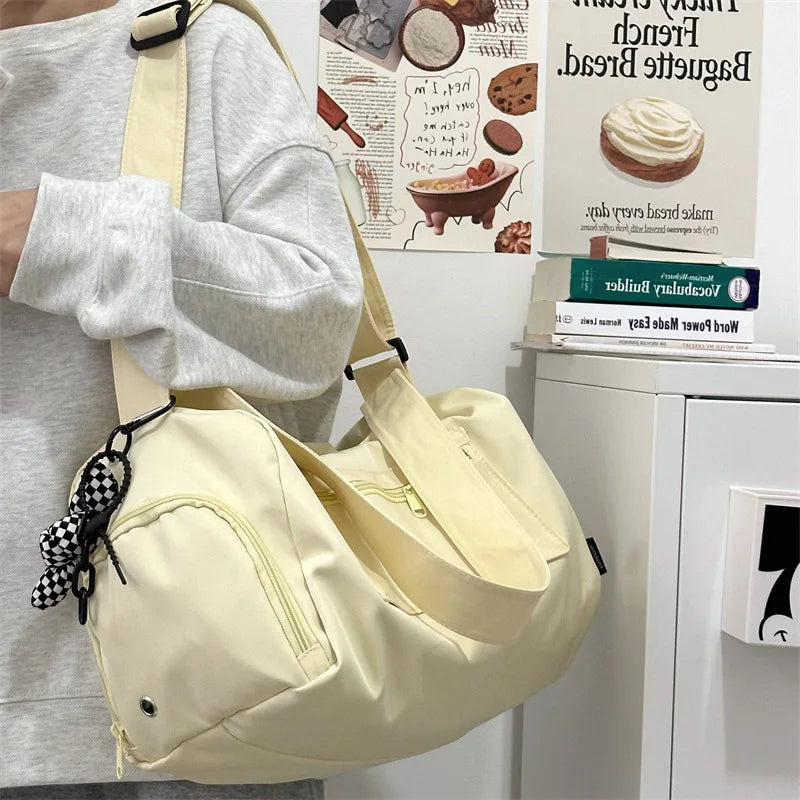 Canvas Shoulder Tote Bag