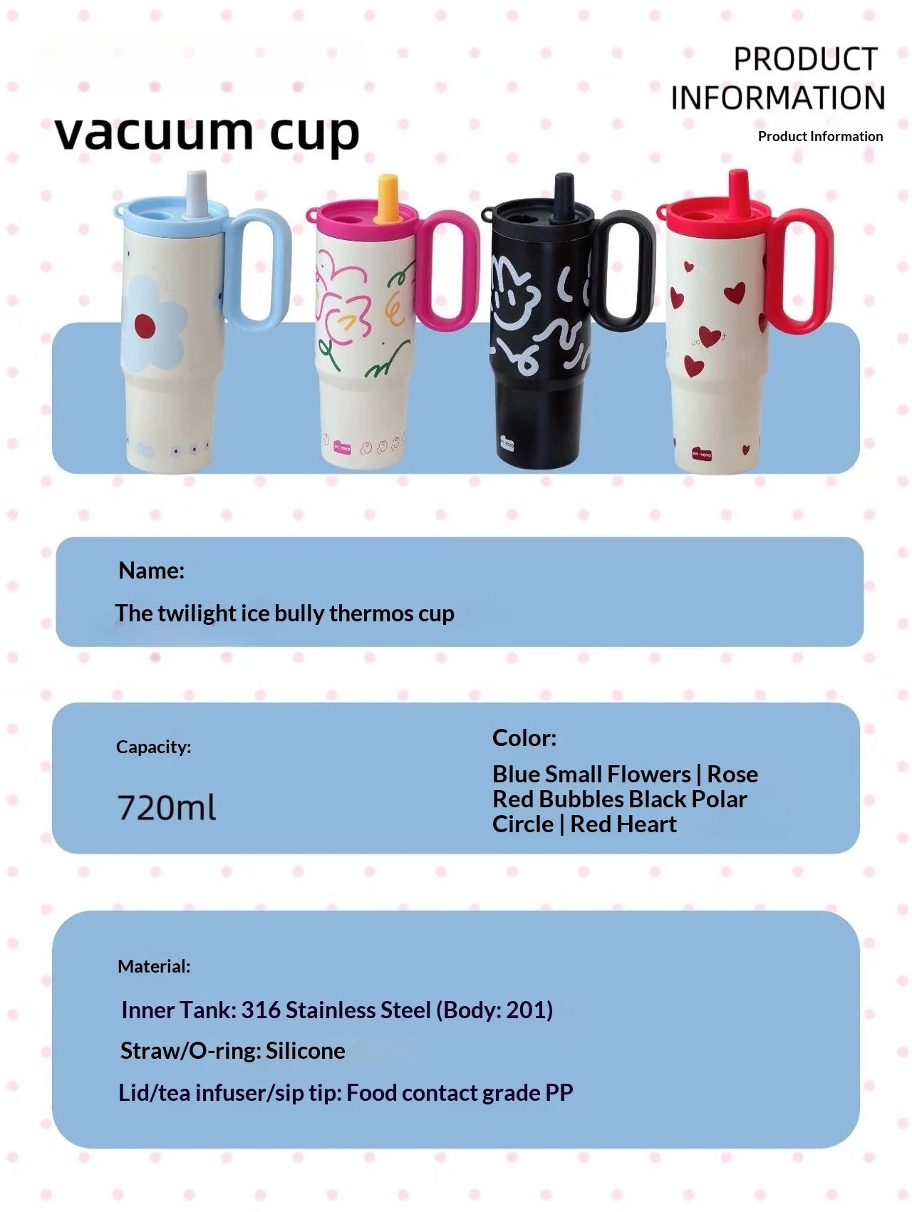316 Stainless Steel Thermal Tumbler Cup
