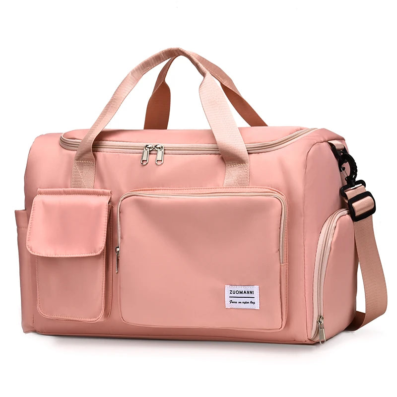 Duffle Bag with Shoe Compartment
