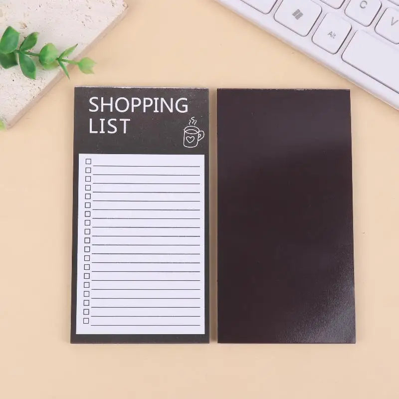 Magnetic Memo Pad – Fridge Shopping List Notepad