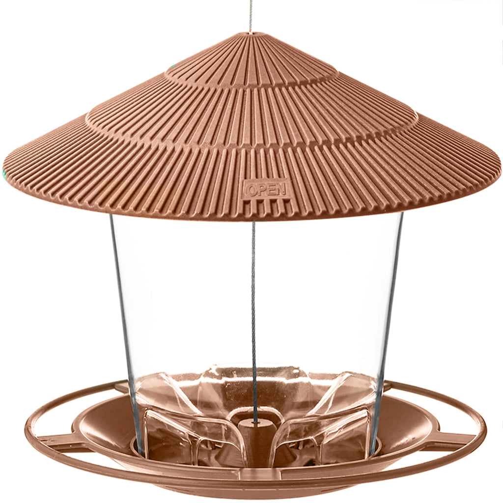 Hanging Outdoor Bird Feeder with Multiple Hole Dispenser