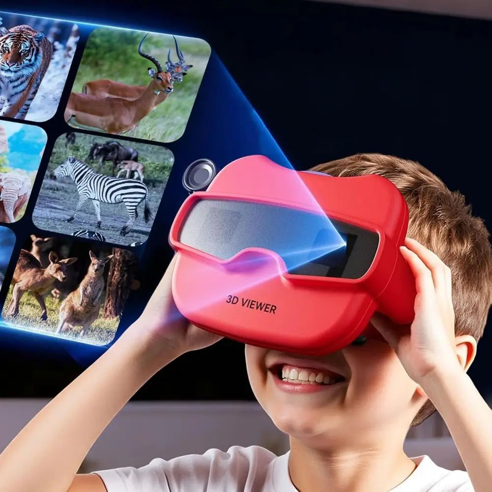 6-Reel 3D Stereoscopic Viewer – Educational Kids Toy