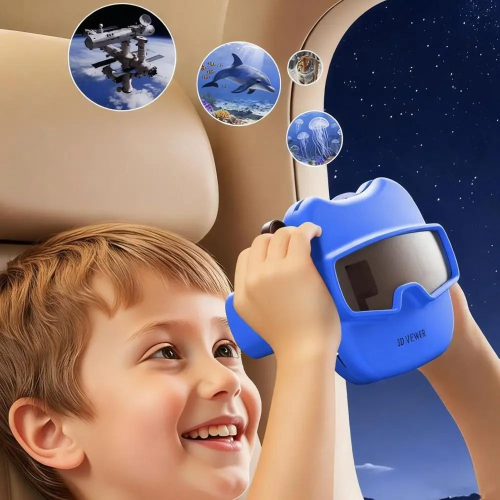 6-Reel 3D Stereoscopic Viewer – Educational Kids Toy