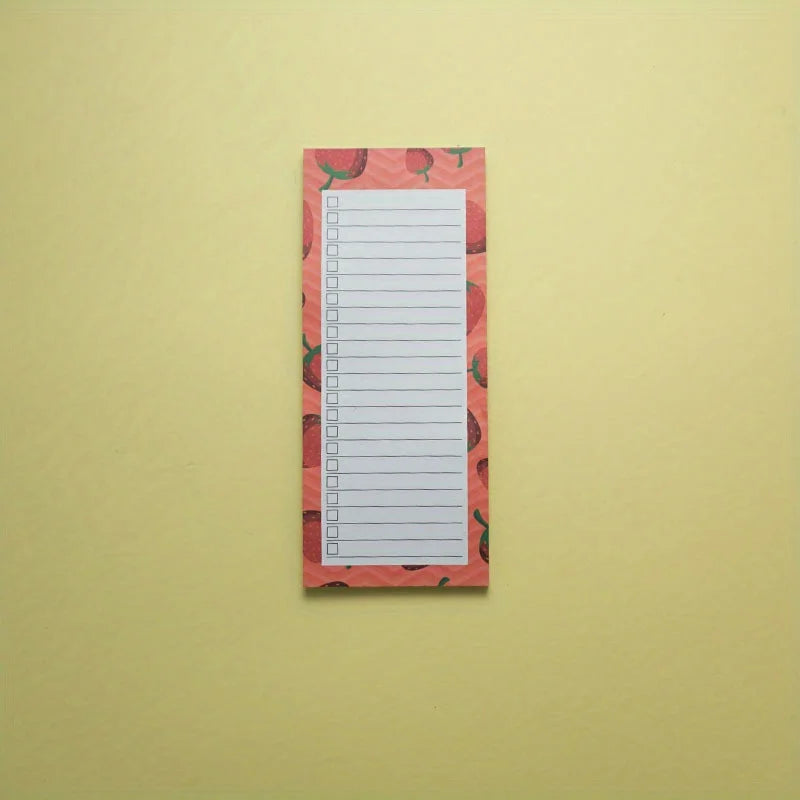 Magnetic Fridge Notepad – 50 Sheets, Grocery & To-Do List