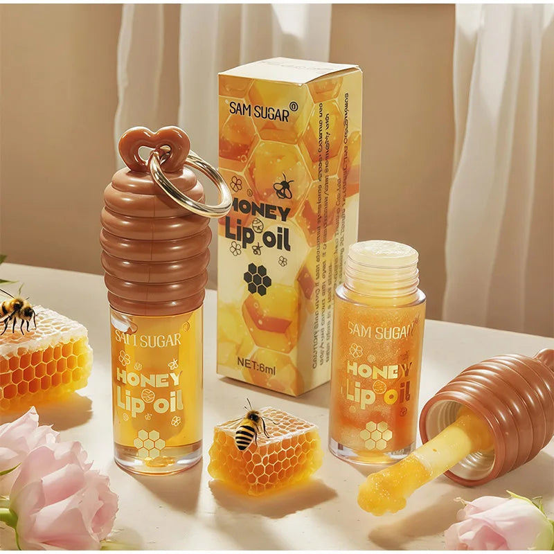 Honey Lip Balm - Longlasting Moisturizing With Transparent Pearlescent