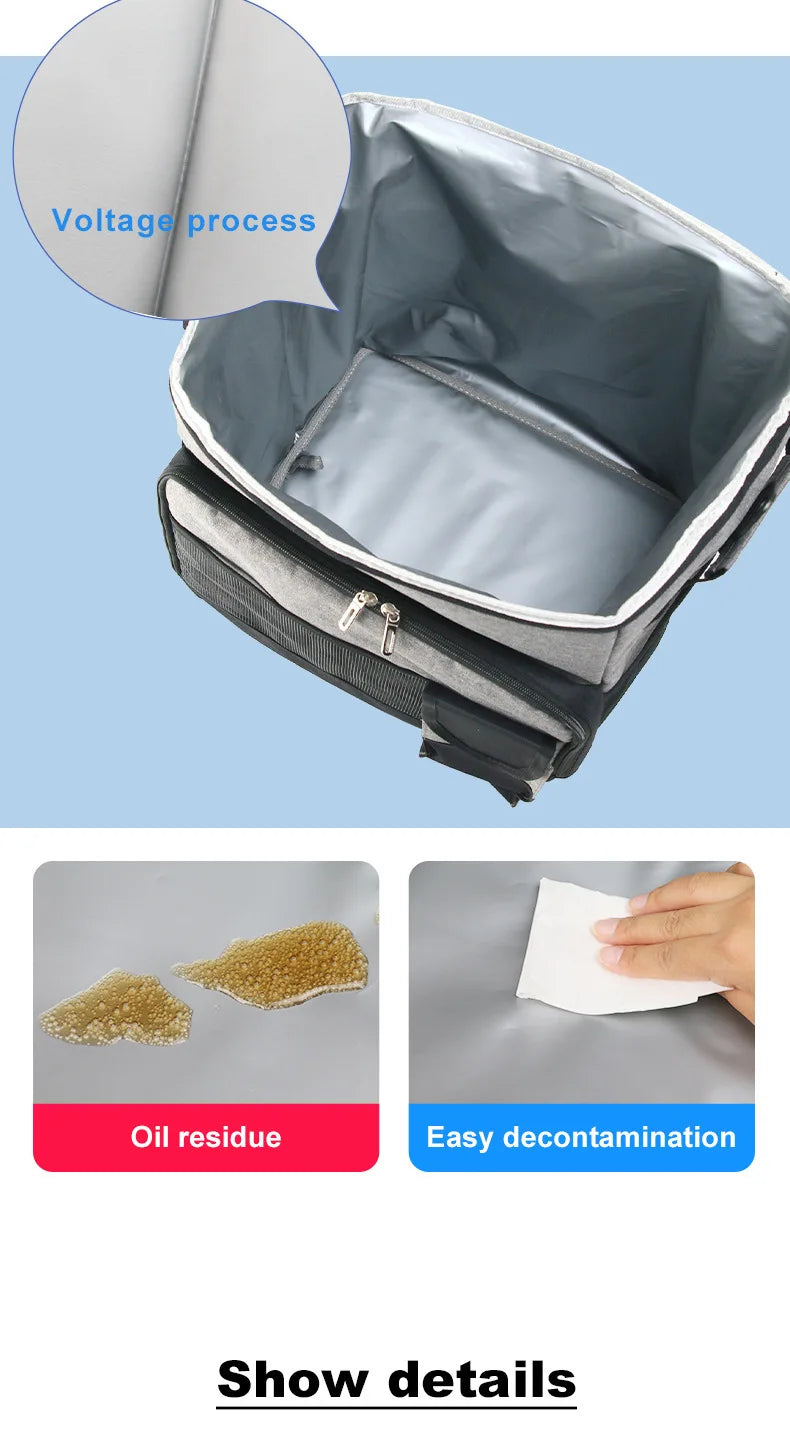 Rolling Cooler with Removable Wheels & Handle