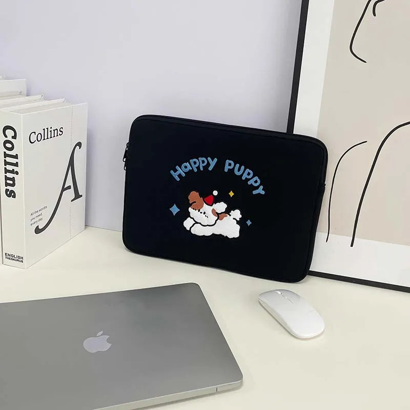 Cute Laptop Sleeve For, MacBook Air Pro 13.3, 13.6, 14, 15, 16, Xiaomi, Huawei, Dell, Asus, HP, Lenovo - 15.6 Inch