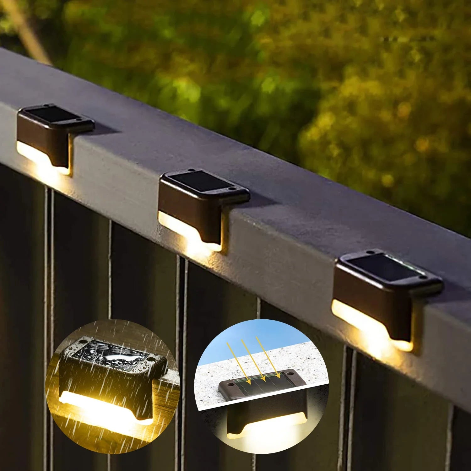 Waterproof Outdoor Solar LED Lights (Pack of 1–12)