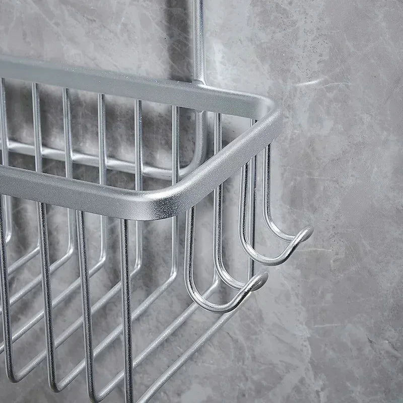 Shower Storage Basket – Wall-Mounted Bathroom Organiser