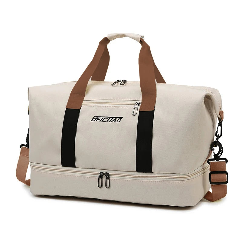 Sports Fitness Bag with Dry-Wet Separation