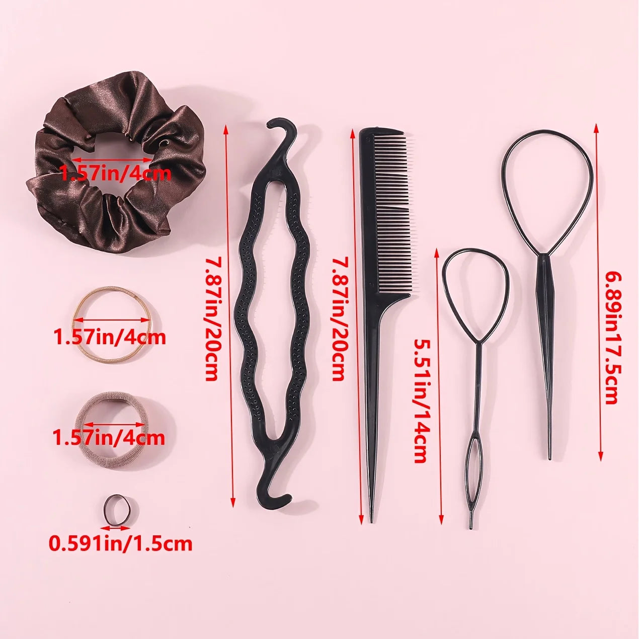 Hair Accessories Set (1109 pcs)