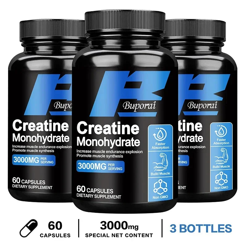 Creatine Monohydrate - Energy, Endurance & Muscle Growth
