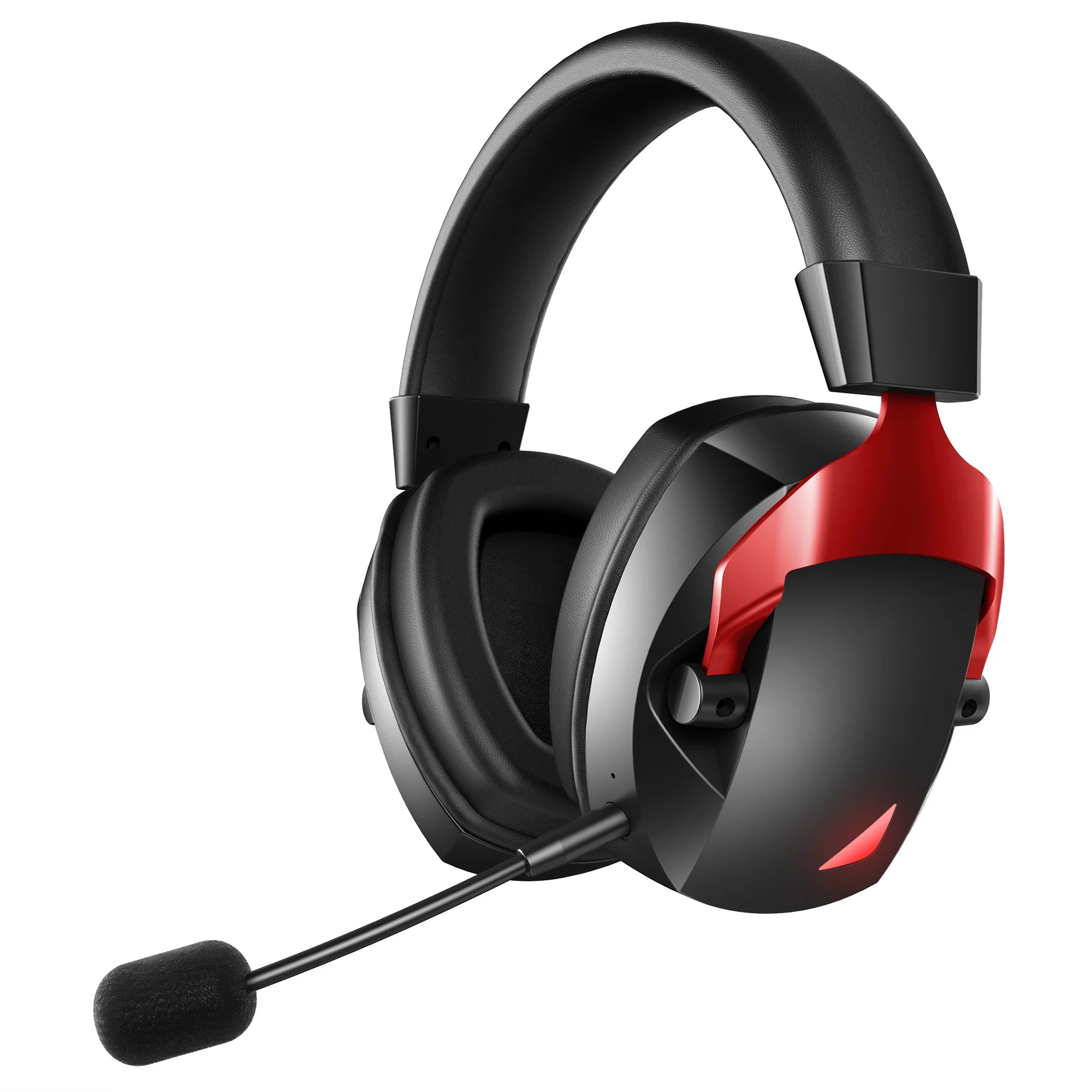 Multi-Mode Wireless Gaming Headset with Detachable Noise-Cancelling Mic