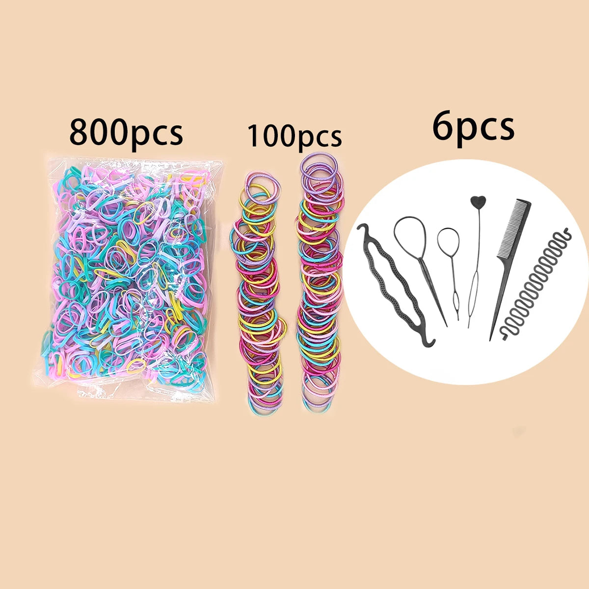 Mixed Hair Accessories Set