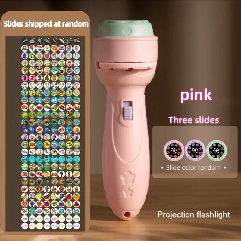Children's Luminous Cartoon Projector – Night Light Toy