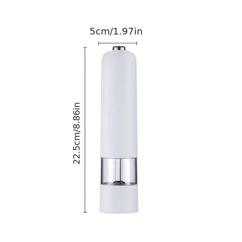 Electric Salt & Pepper Grinder Set – Automatic, Adjustable Coarseness for Cooking & Grilling
