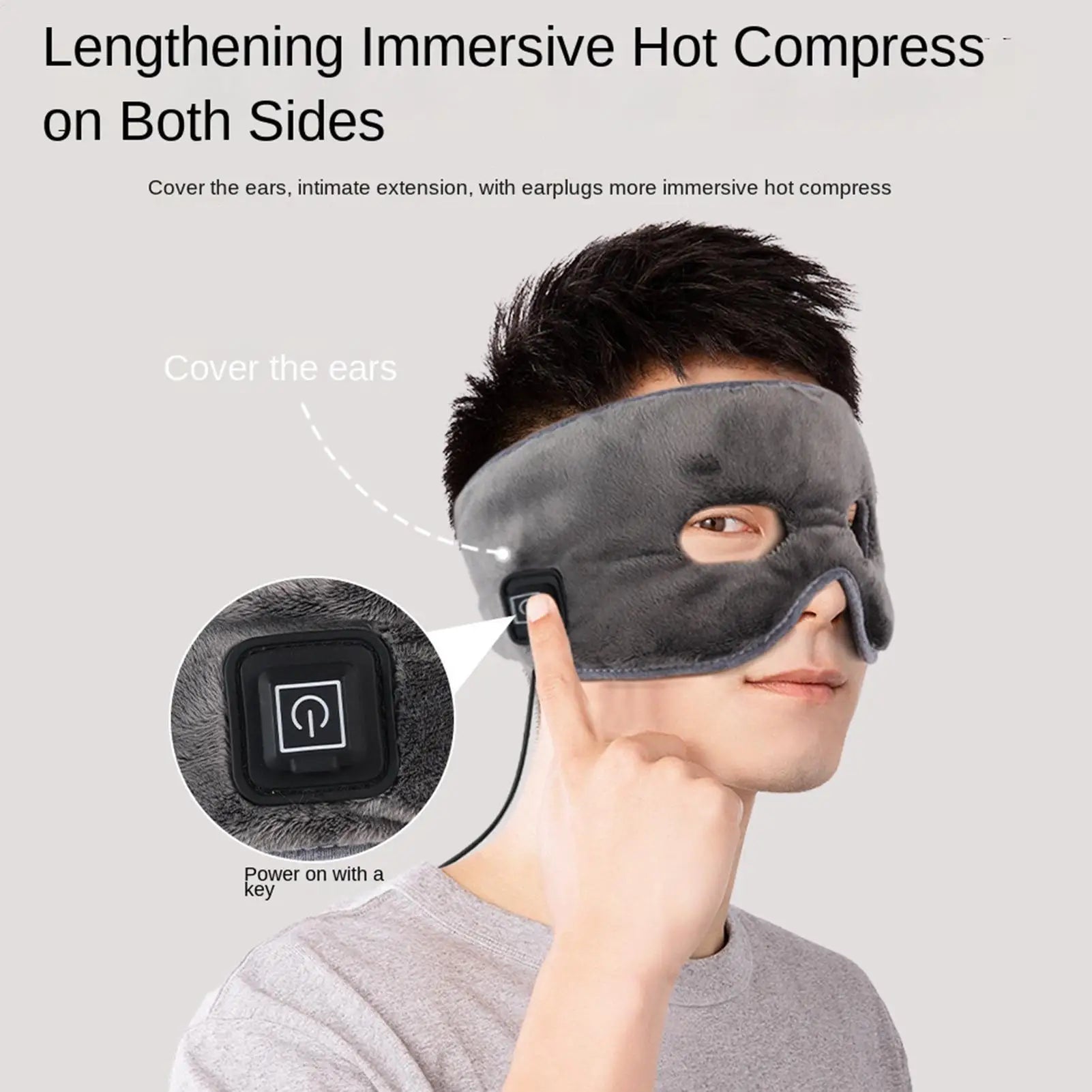 USB Sinus Heating Pad & Relief Mask – Adjustable Temperature