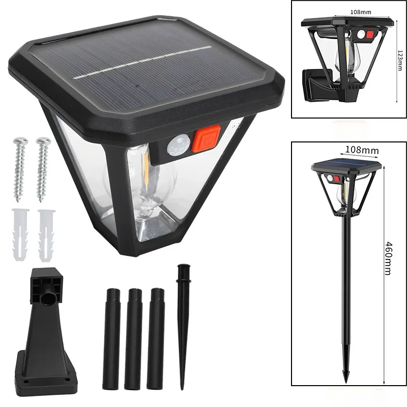 Waterproof Outdoor Solar LED Motion Sensor Light